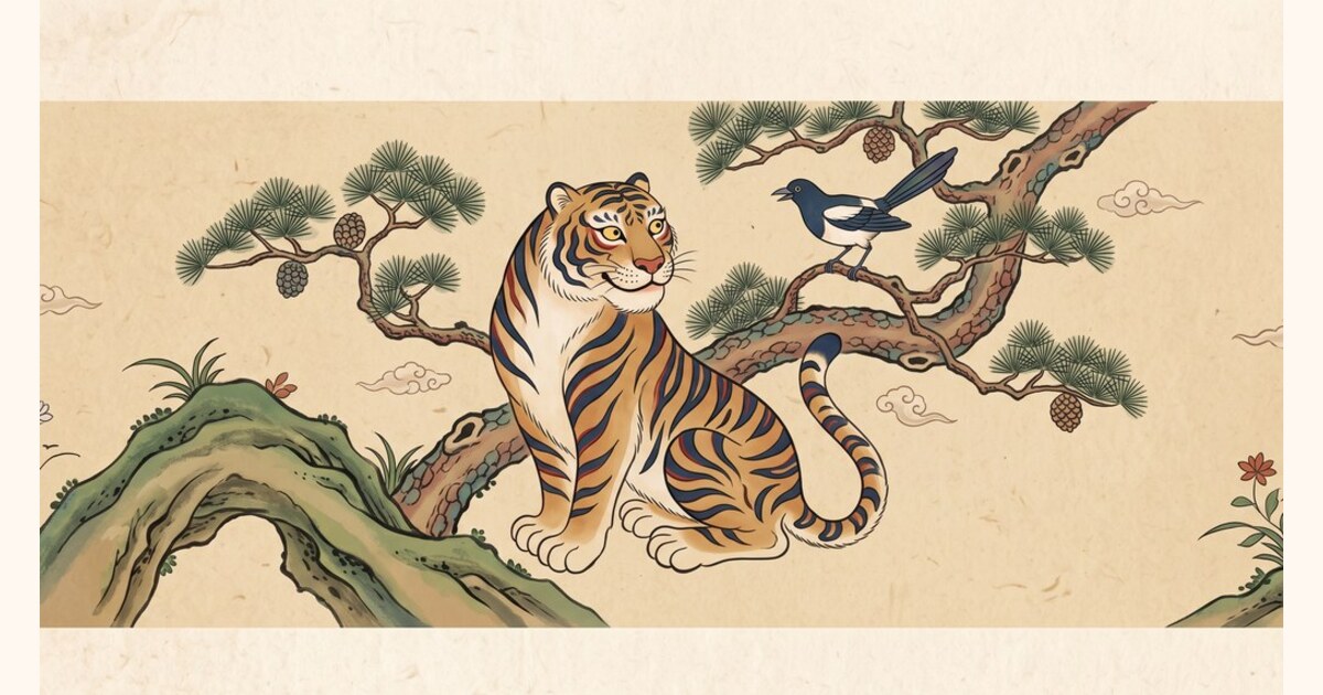 호작도란 무엇인가 — 호랑이가 까치에게 지는 그림