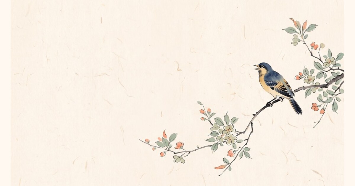 화조도란 무엇인가 — 꽃과 새를 함께 그린 혼례 그림