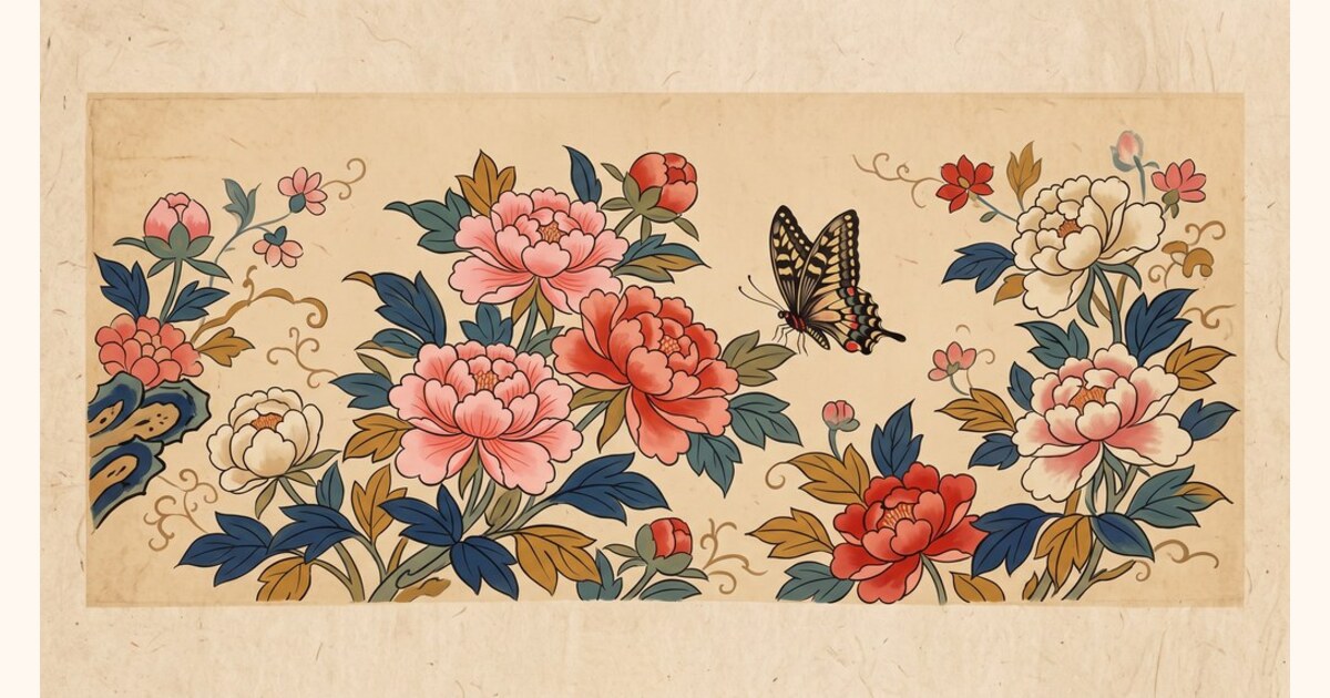 모란도란 무엇인가 — 꽃 중의 왕을 그린 그림