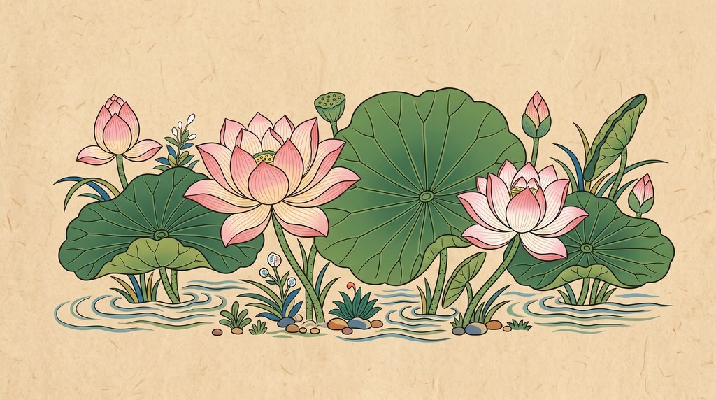 연꽃 못